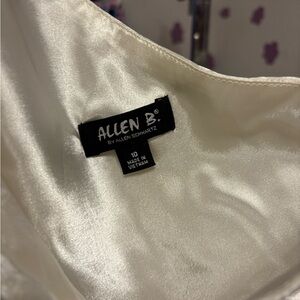 Allen B. By Allen Schwartz Cream Midi Dress